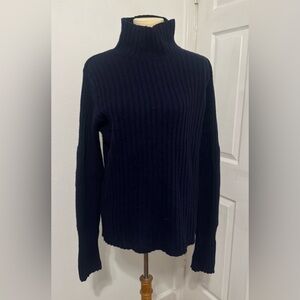 Vintage Abercrombie & Fitch Lambswool Blend Funnel Neck Sweater 90s Y2K Medium